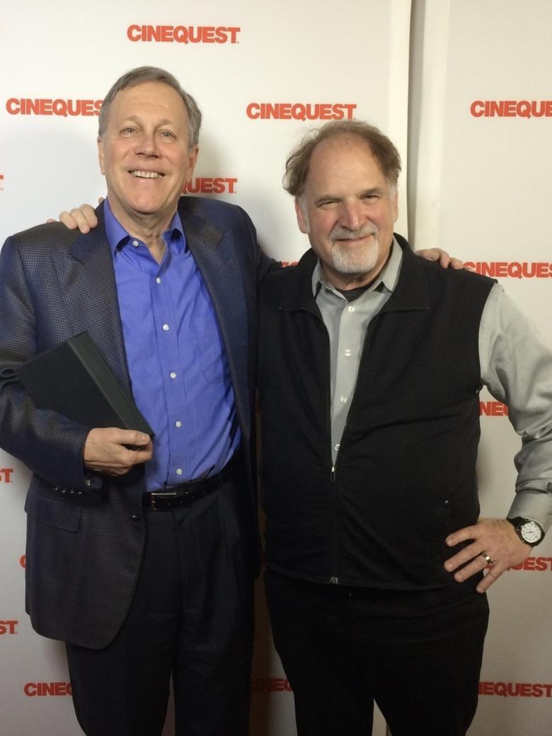 Dana Gioia and Alan Soldofsky at Cinequest, 2019